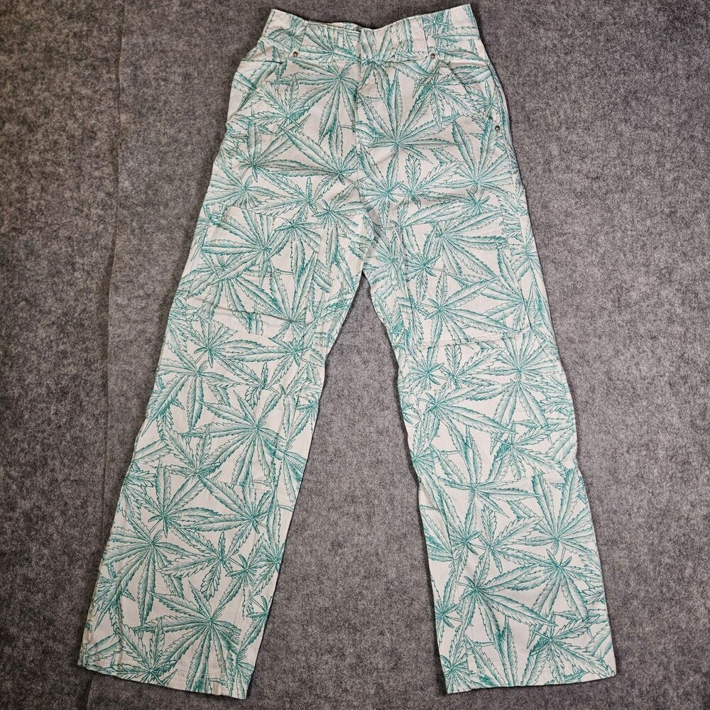 BDG Urban Outfitters Womens Weed Pot Print 420 Hipster Granola Size 27